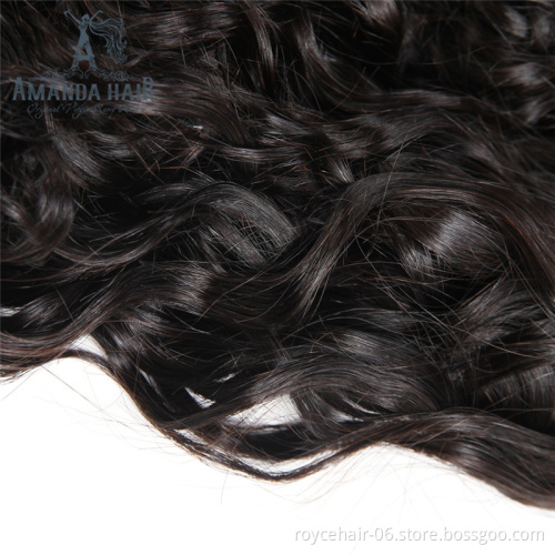 Chinese Hair Vendors Brazilian Human Hair Weaving Bundles water wave Hair